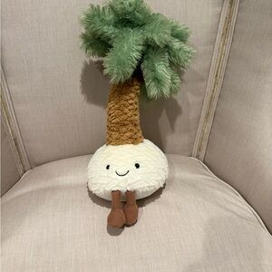Jellycat Palm Tree Stuffed Toy - Green and Brown